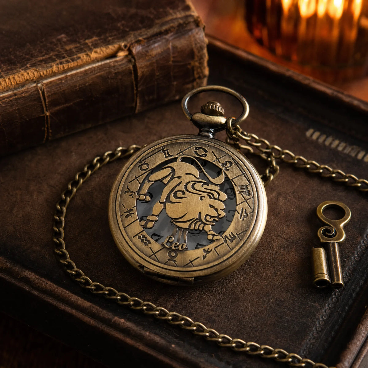 Royal Opera Pocket Watch Zodiac Quartz