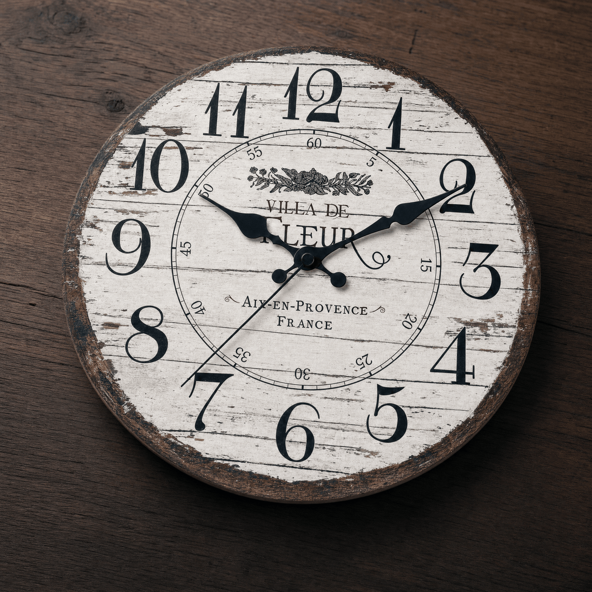 Royal Opera Provencal Distressed Wall Clock