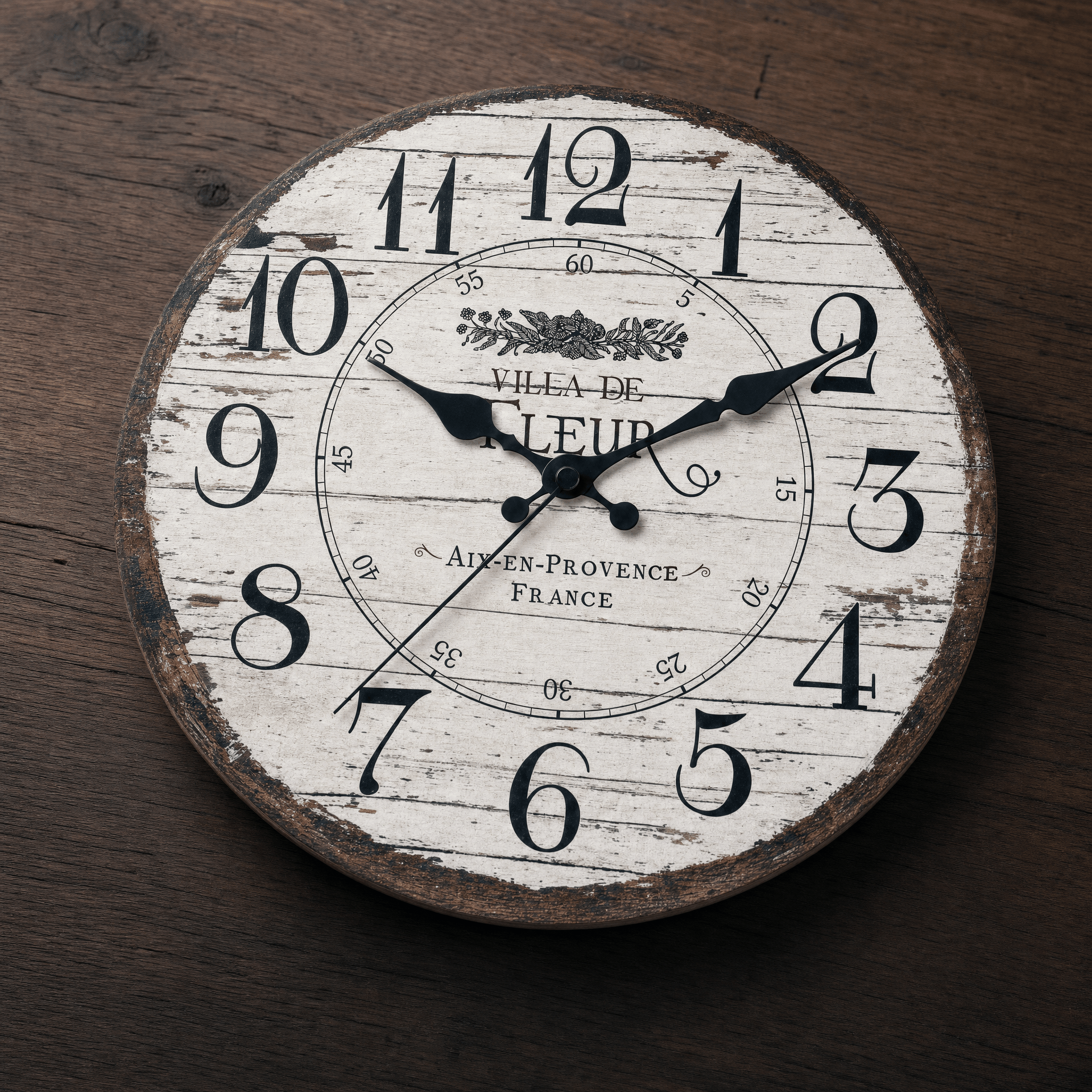 Royal Opera Provencal Distressed Wall Clock