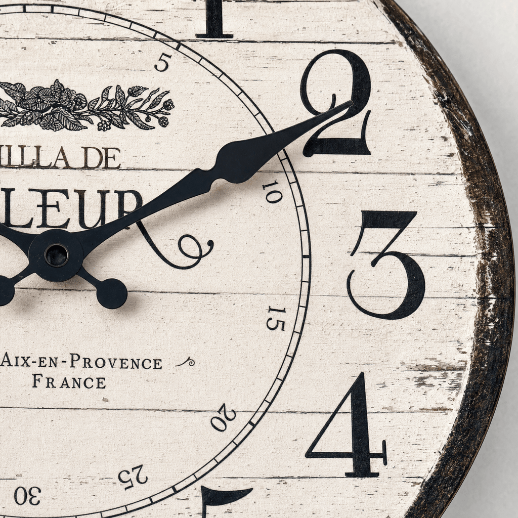 Royal Opera Provencal Distressed Wall Clock