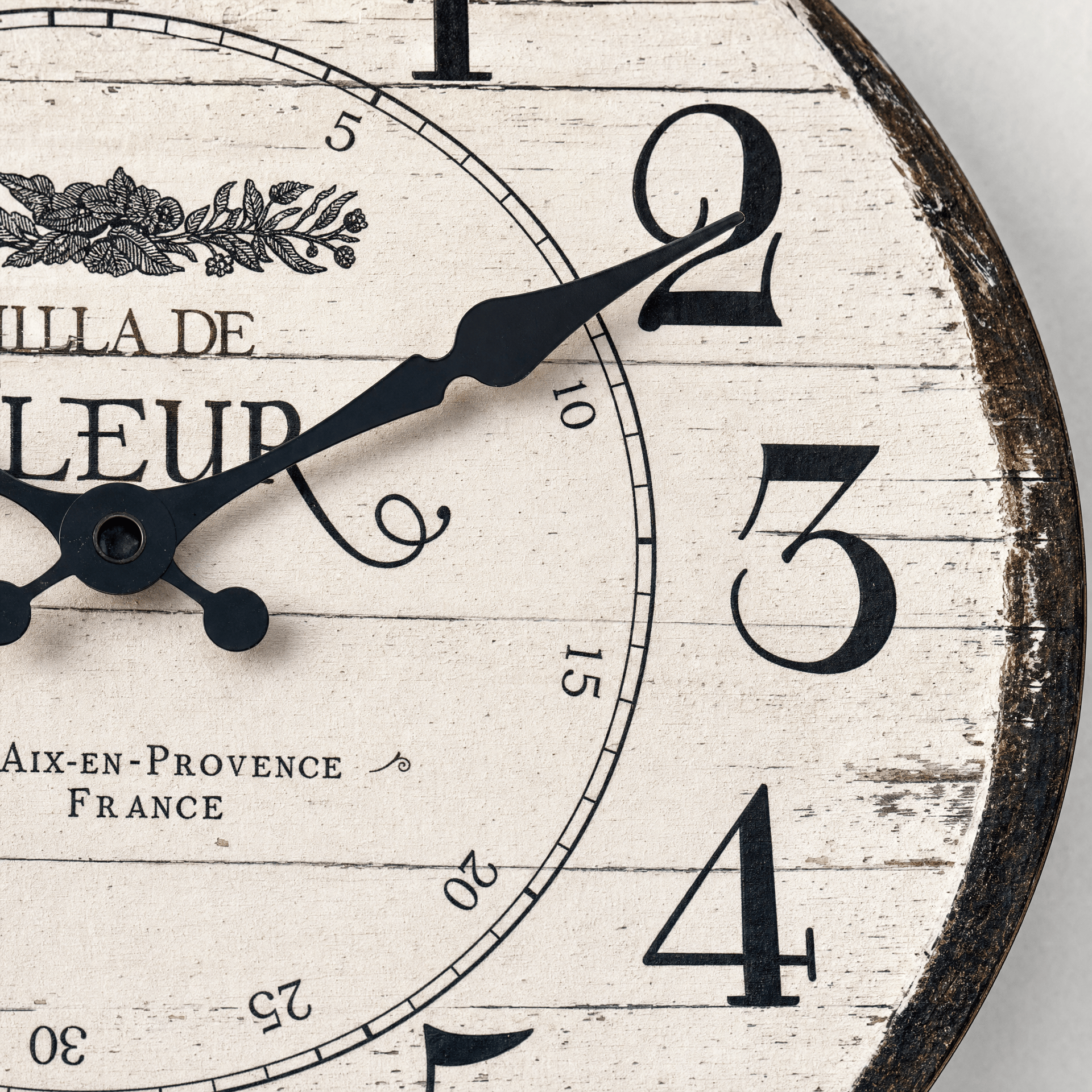 Royal Opera Provencal Distressed Wall Clock
