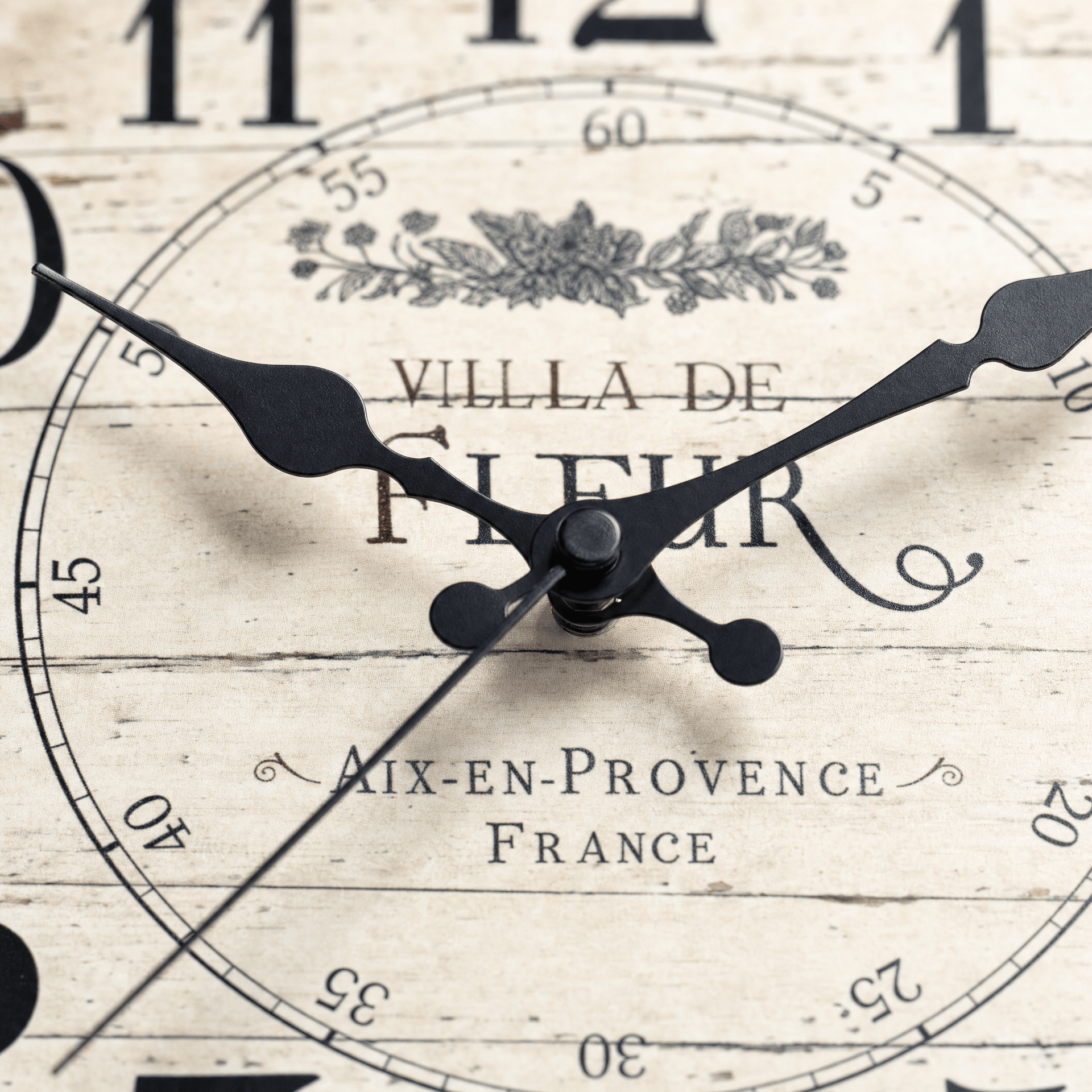Royal Opera Provencal Distressed Wall Clock Image