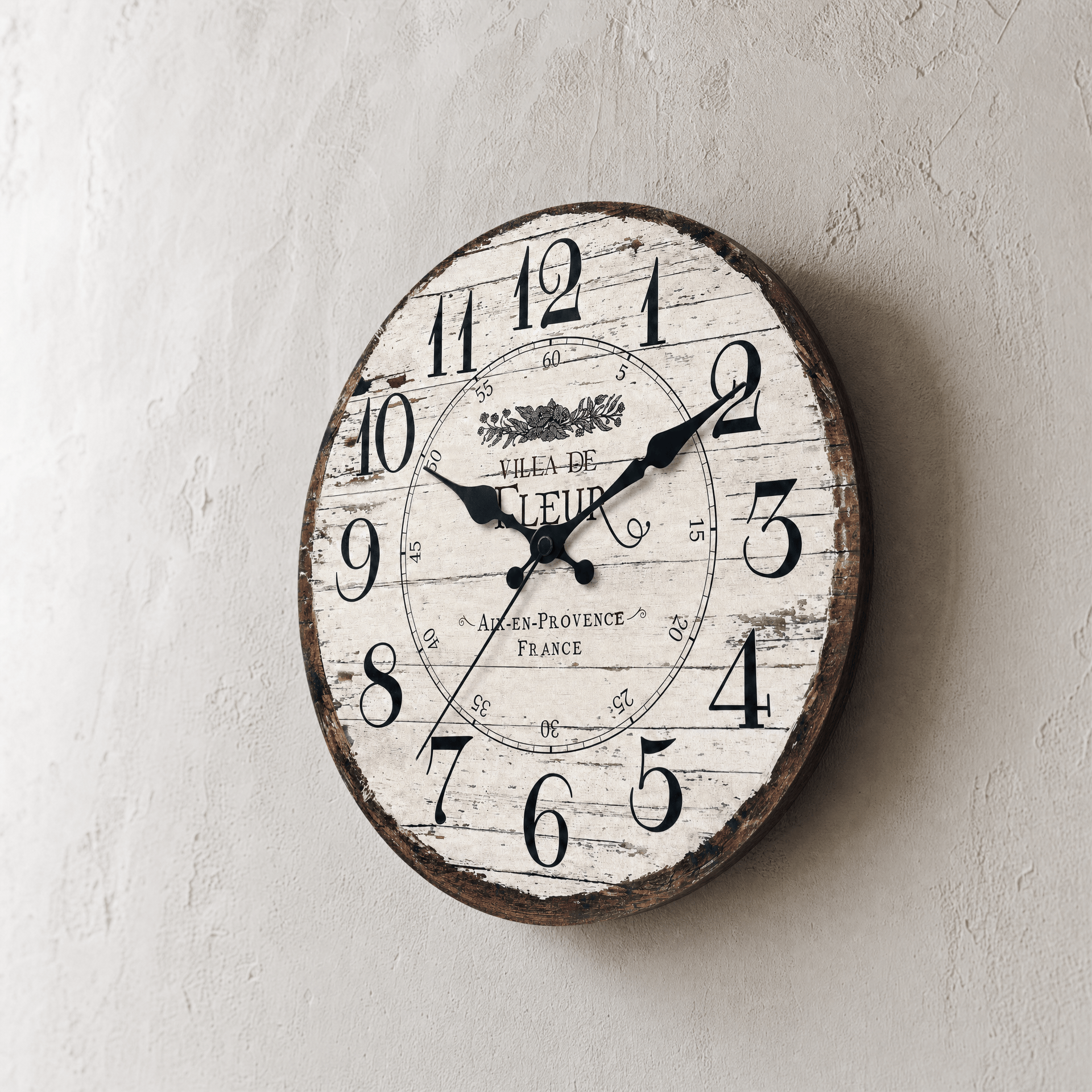Royal Opera Provencal Distressed Wall Clock