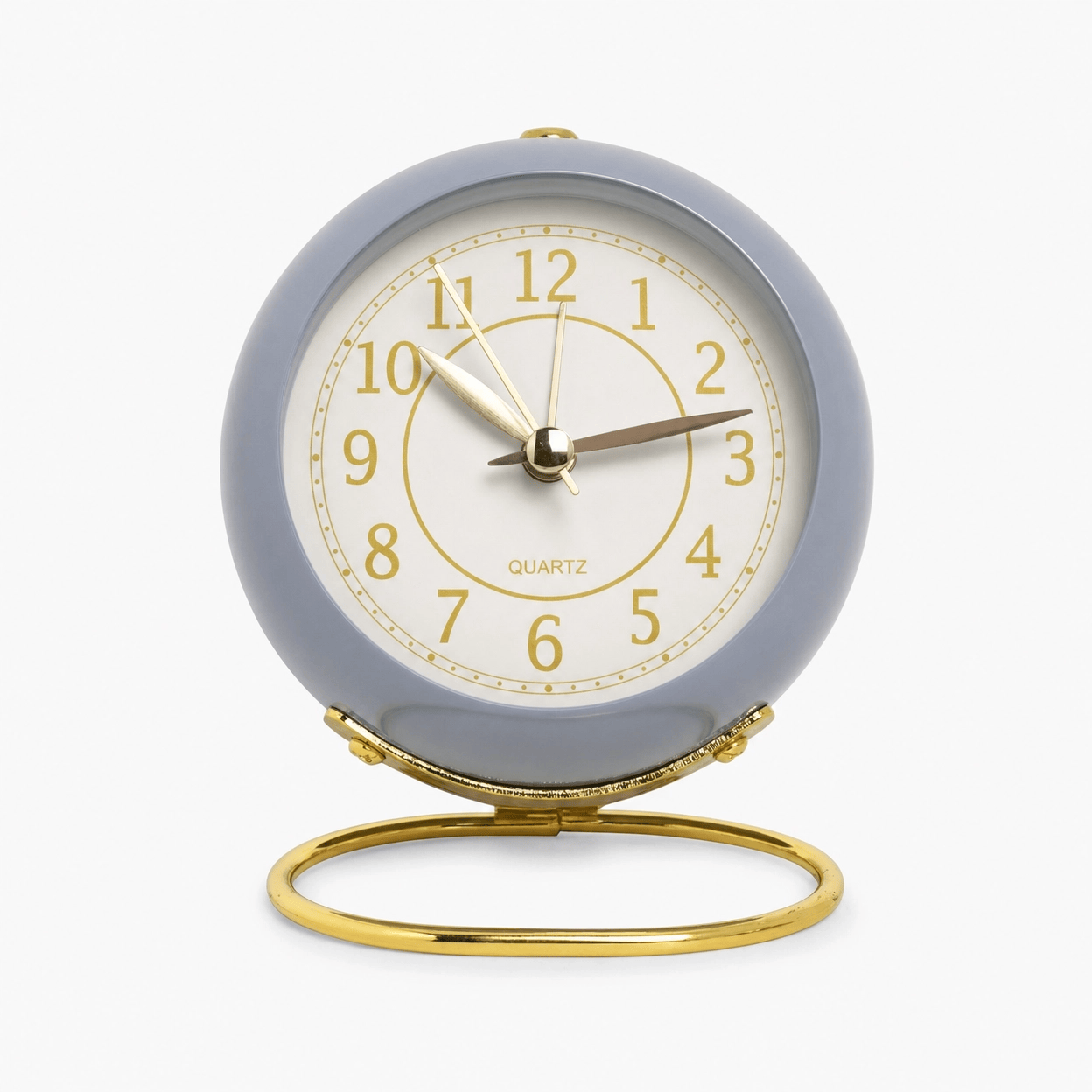 Royal Opera Purple Vintage Twin Bell Alarm Clock