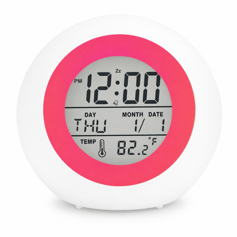 Royal Opera Red Kids Alarm Clock Multifunction Digital