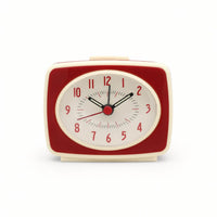 Royal Opera Red Retro Analog Alarm Clock
