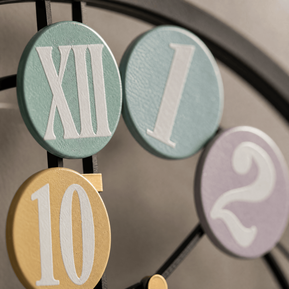 Royal Opera Retro 3D Roman Numeral Wall Clock