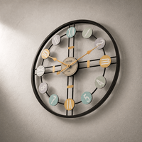 Royal Opera Retro 3D Roman Numeral Wall Clock