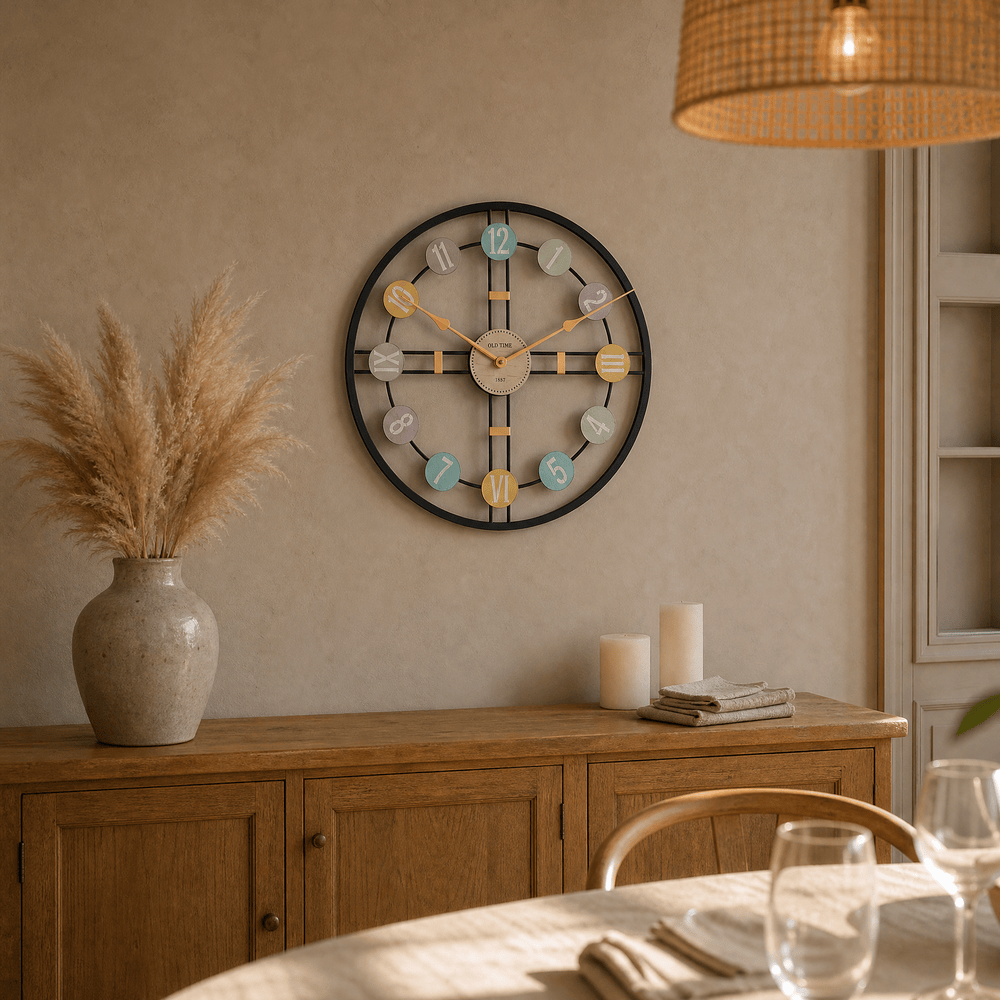 Royal Opera Retro 3D Roman Numeral Wall Clock