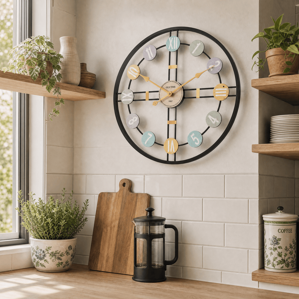 Royal Opera Retro 3D Roman Numeral Wall Clock