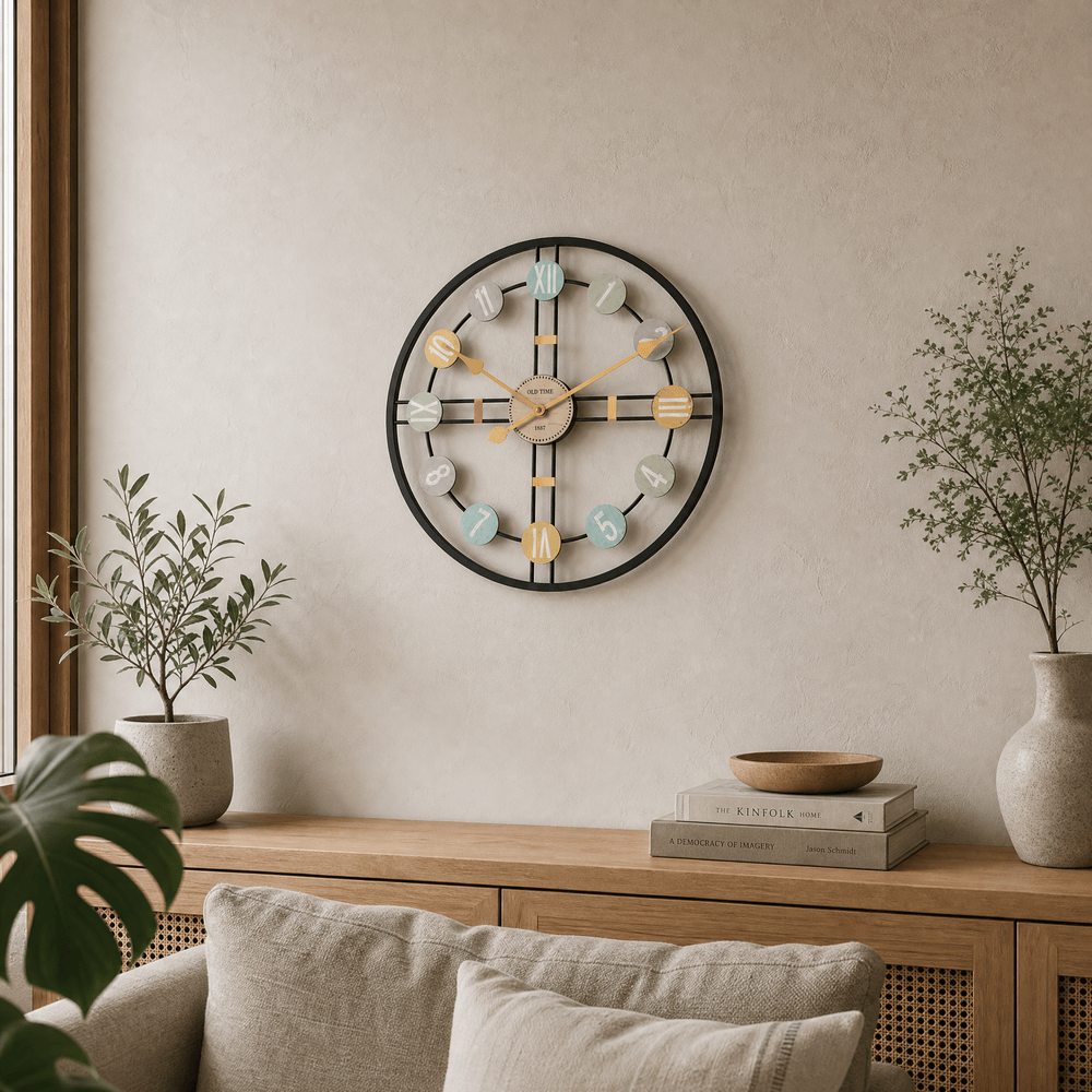 Royal Opera Retro 3D Roman Numeral Wall Clock