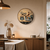 Royal Opera Retro Diner Wall Clock