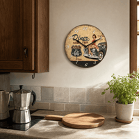 Royal Opera Retro Diner Wall Clock