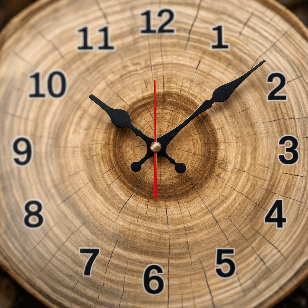 Royal Opera Rustic Wall Clock Silent Movement