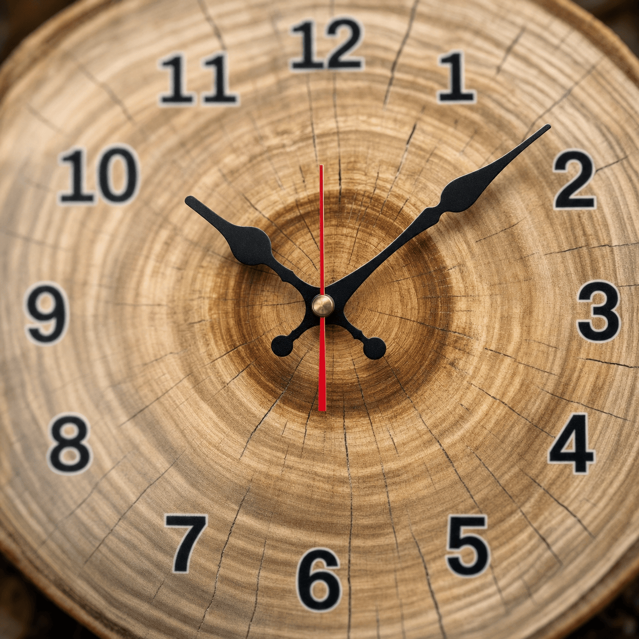 Royal Opera Rustic Wall Clock Silent Movement Image