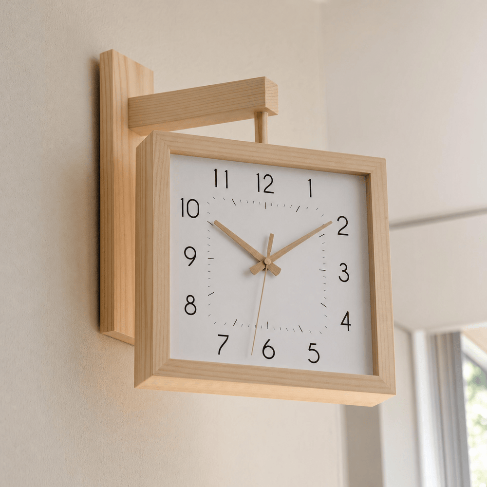 Royal Opera Scandinavian Double Sided Wall Clock