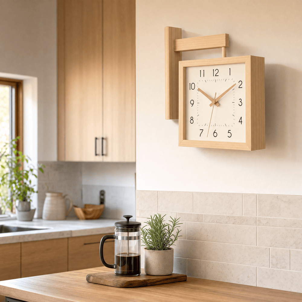 Royal Opera Scandinavian Double Sided Wall Clock