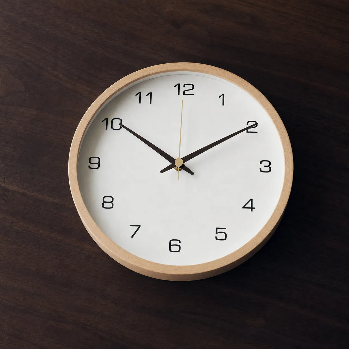 Royal Opera Scandinavian Solid Wood Wall Clock