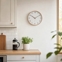 Royal Opera Scandinavian Solid Wood Wall Clock
