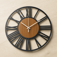 Royal Opera Scandinavian Wooden Wall Clock