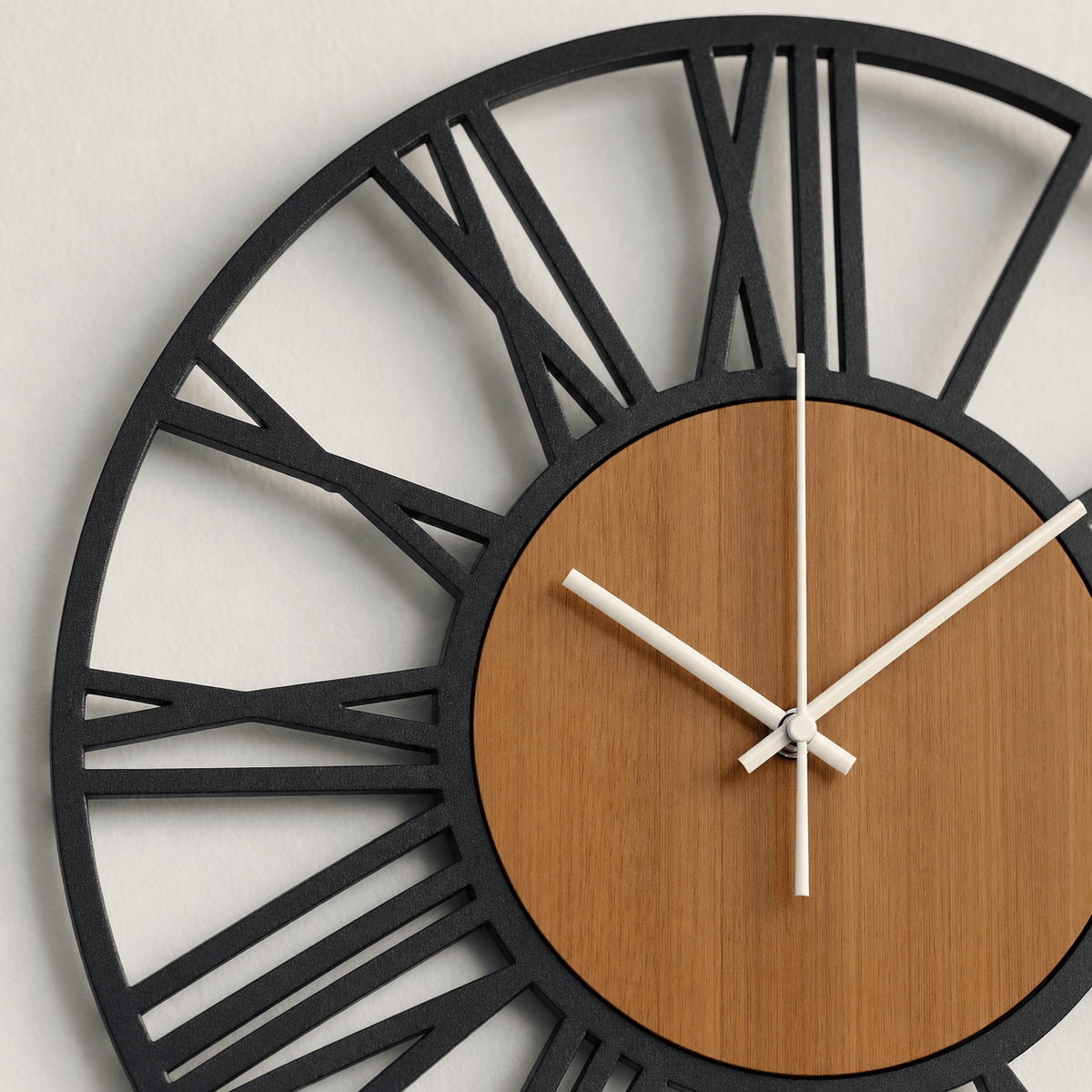 Royal Opera Scandinavian Wooden Wall Clock