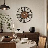 Royal Opera Scandinavian Wooden Wall Clock