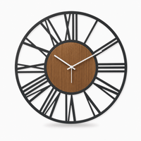 Royal Opera Scandinavian Wooden Wall Clock