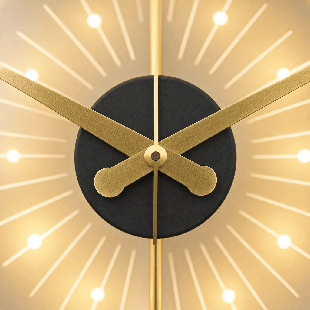 Royal Opera Silent Luminous Effect Wall Clock