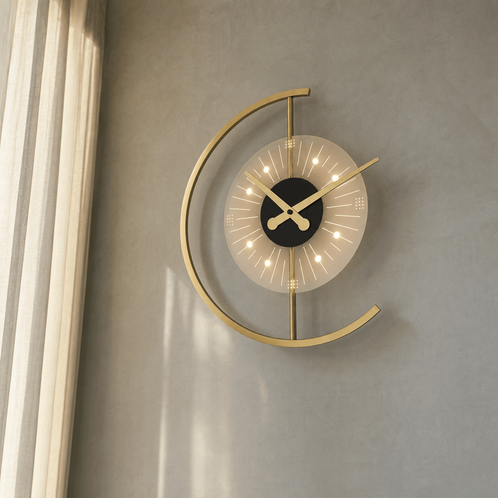 Royal Opera Silent Luminous Effect Wall Clock