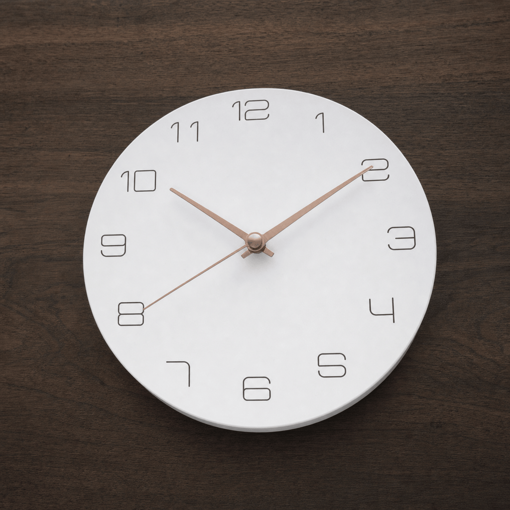 Royal Opera Silent Open Numeric Wall Clock