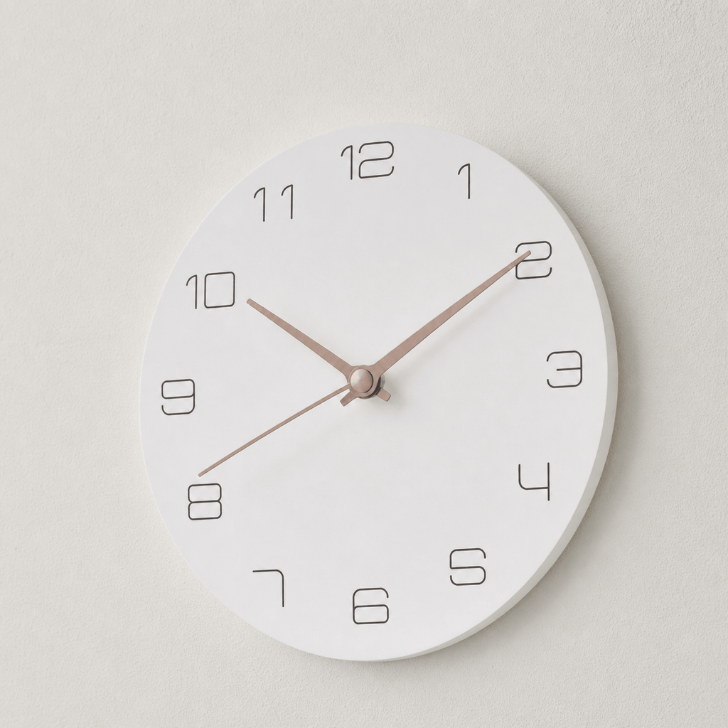 Royal Opera Silent Open Numeric Wall Clock