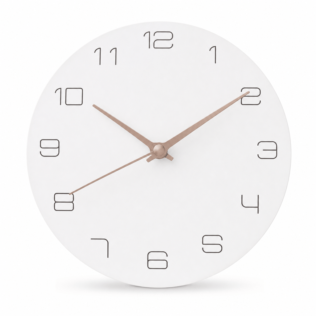 Royal Opera Silent Open Numeric Wall Clock