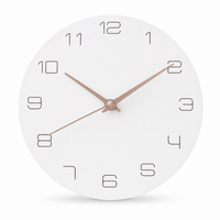 Royal Opera Silent Open Numeric Wall Clock