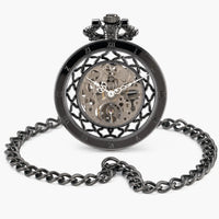 Royal Opera Skeleton Mechanical Pocket Watch