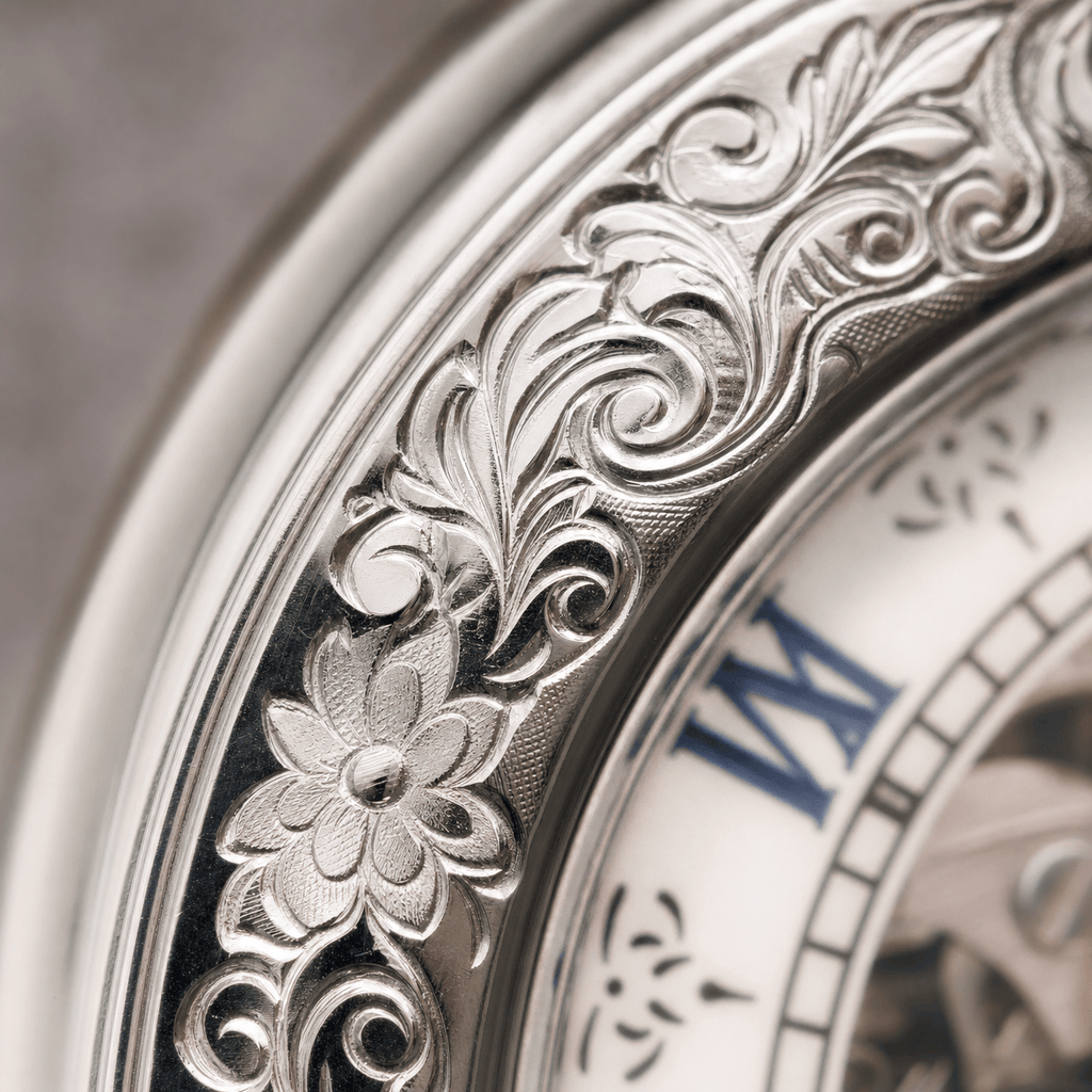 Royal Opera Skeleton Mechanical Pocket Watch For Him