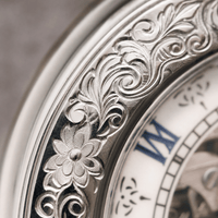 Royal Opera Skeleton Mechanical Pocket Watch For Him