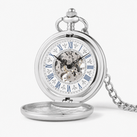 Royal Opera Skeleton Mechanical Pocket Watch For Him