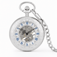 Royal Opera Skeleton Mechanical Pocket Watch For Him