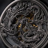 Royal Opera Steampunk Open Face Pocket Watch