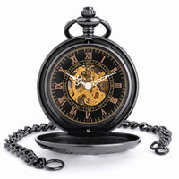 Royal Opera Steampunk Open Face Pocket Watch