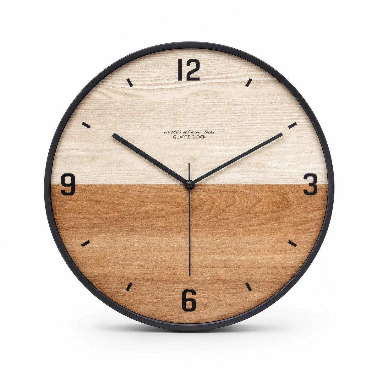 Royal Opera Style 4 / 30 cm Modern Split Face Wall Clock