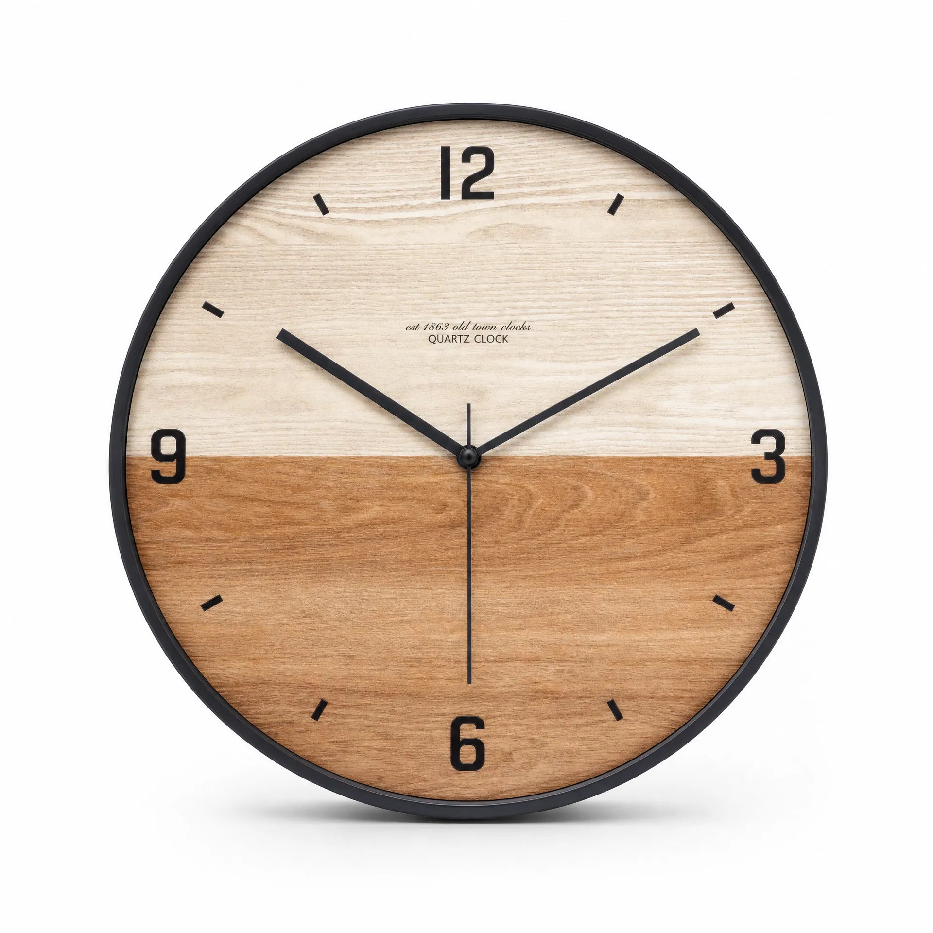 Royal Opera Style 4 / 30 cm Modern Split Face Wall Clock