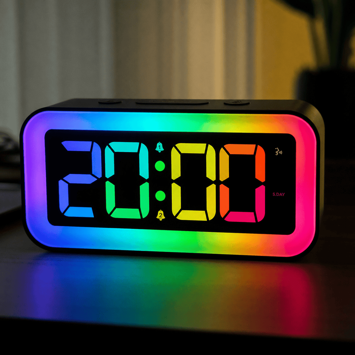Royal Opera Sunrise Alarm Clock Colourful Display