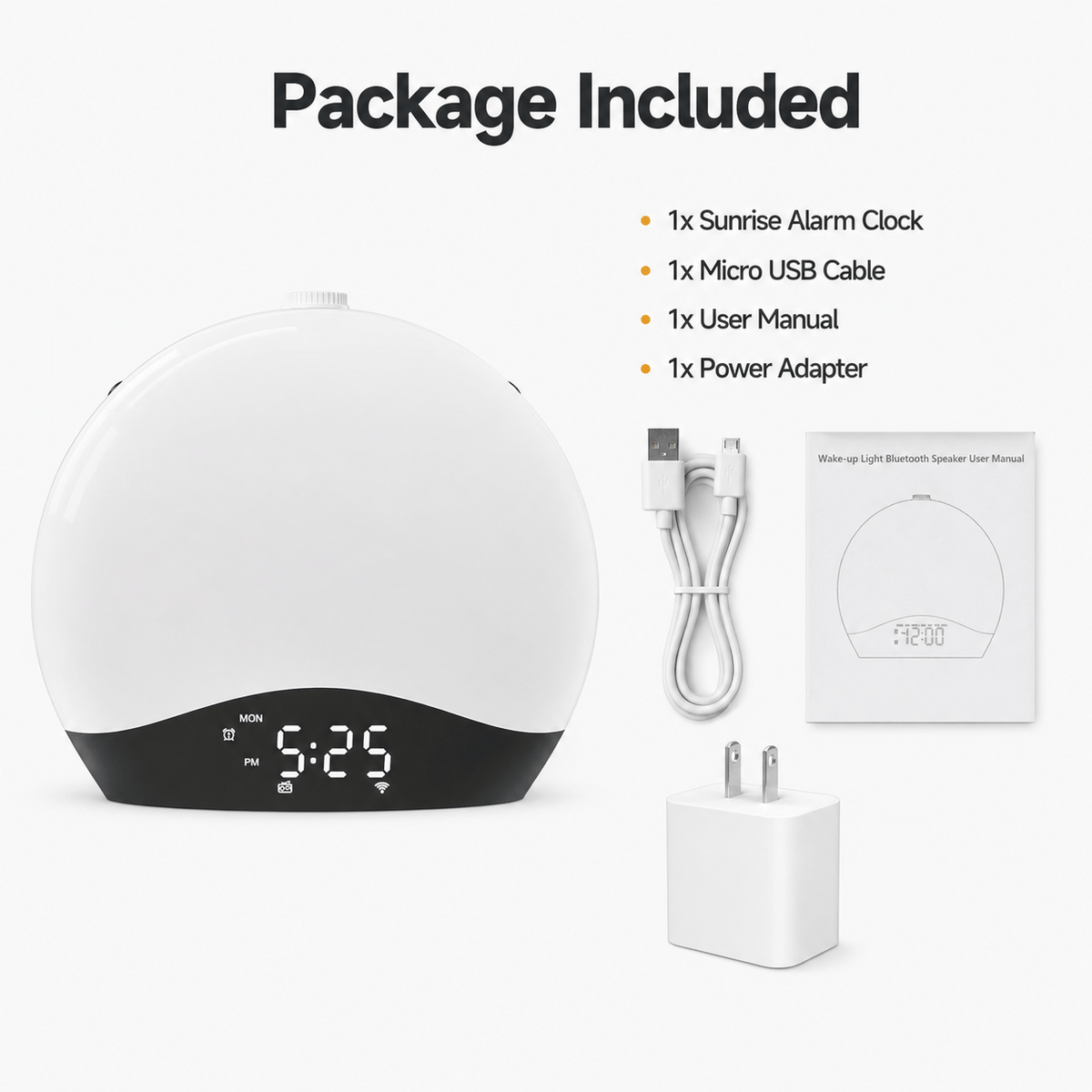 Royal Opera Sunrise Alarm Clock Sphere Bluetooth