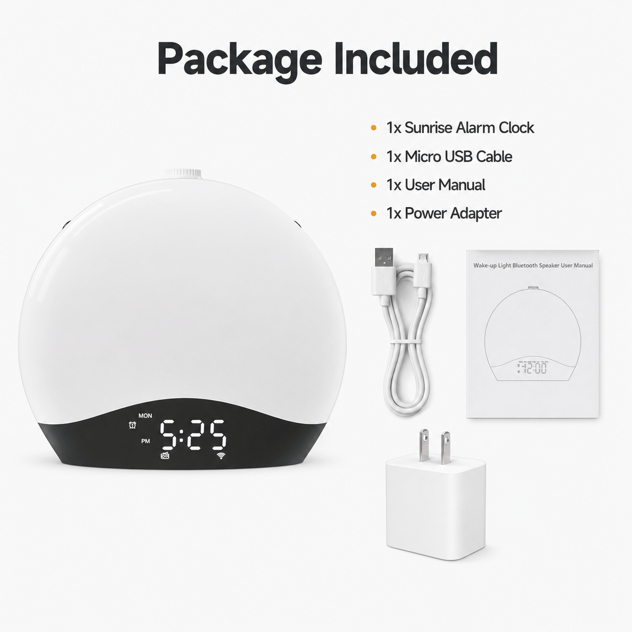 Royal Opera Sunrise Alarm Clock Sphere Bluetooth