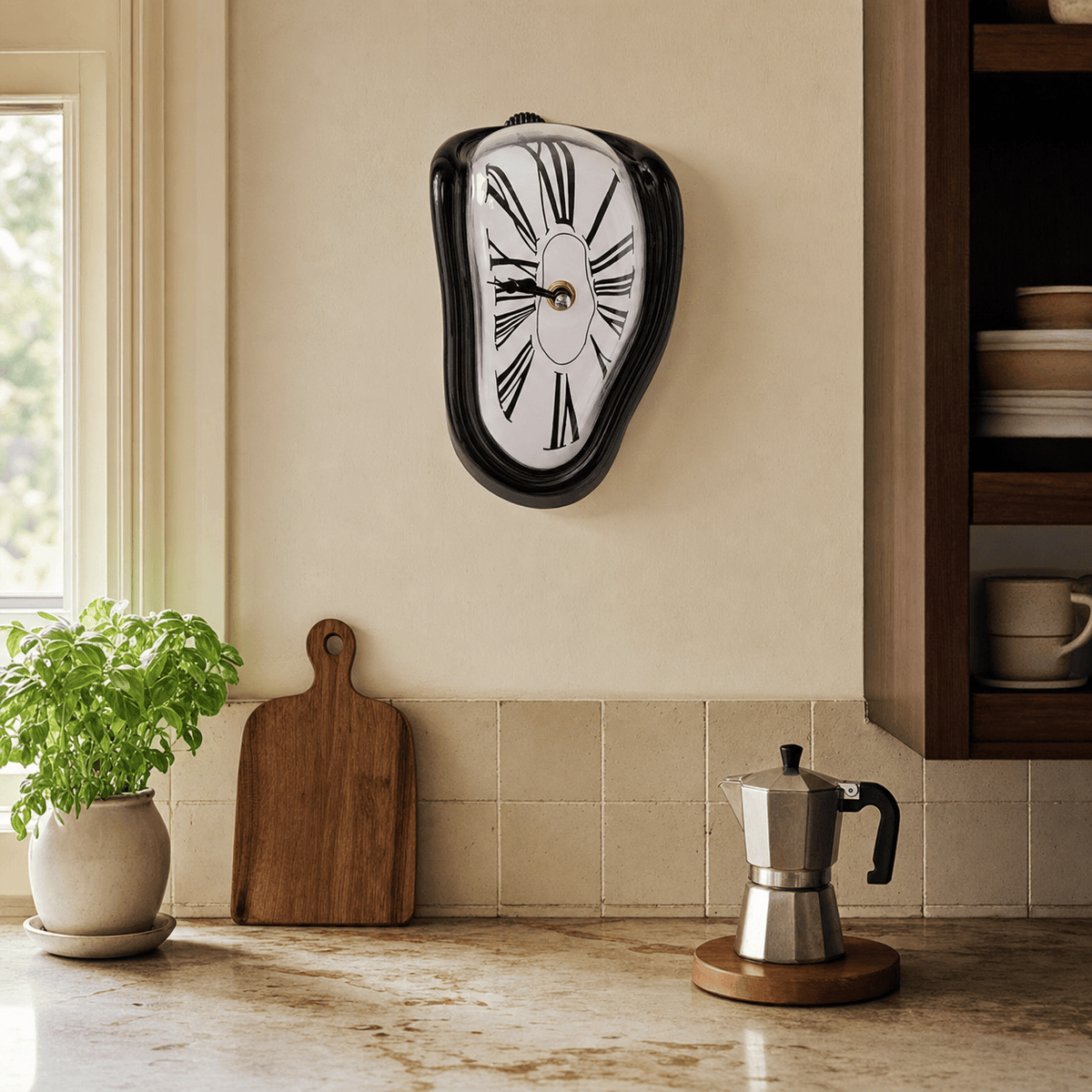 Royal Opera Surreal Dali Digital Clock