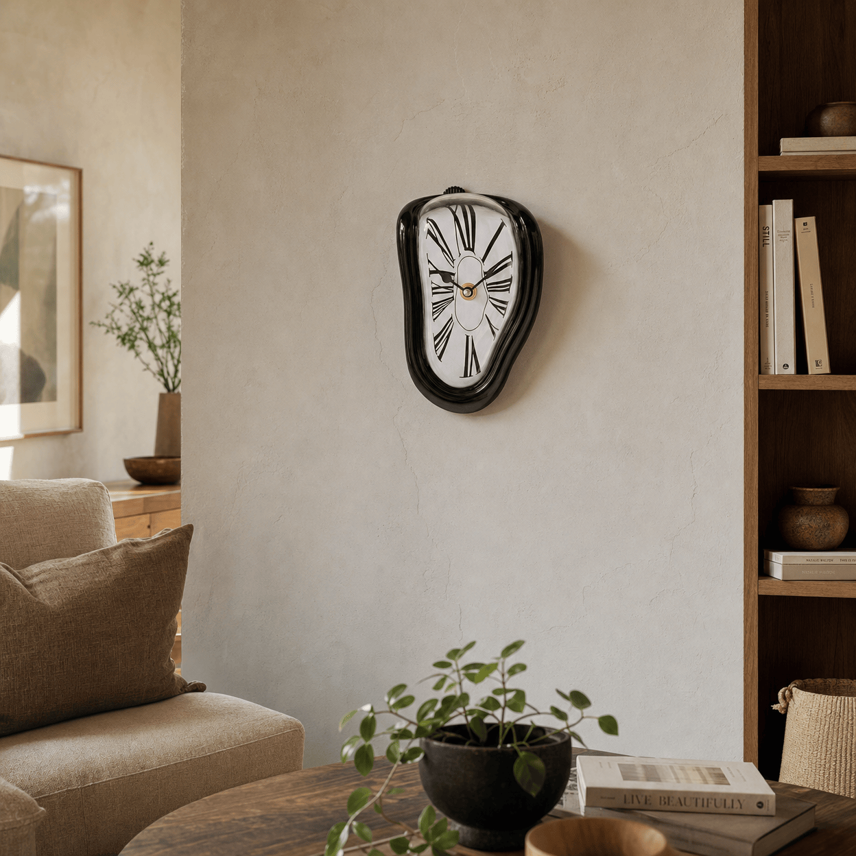 Royal Opera Surreal Dali Digital Clock