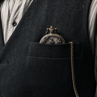 Royal Opera Totem Design Open Face Pocket Watch