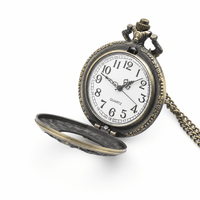 Royal Opera Totem Design Open Face Pocket Watch
