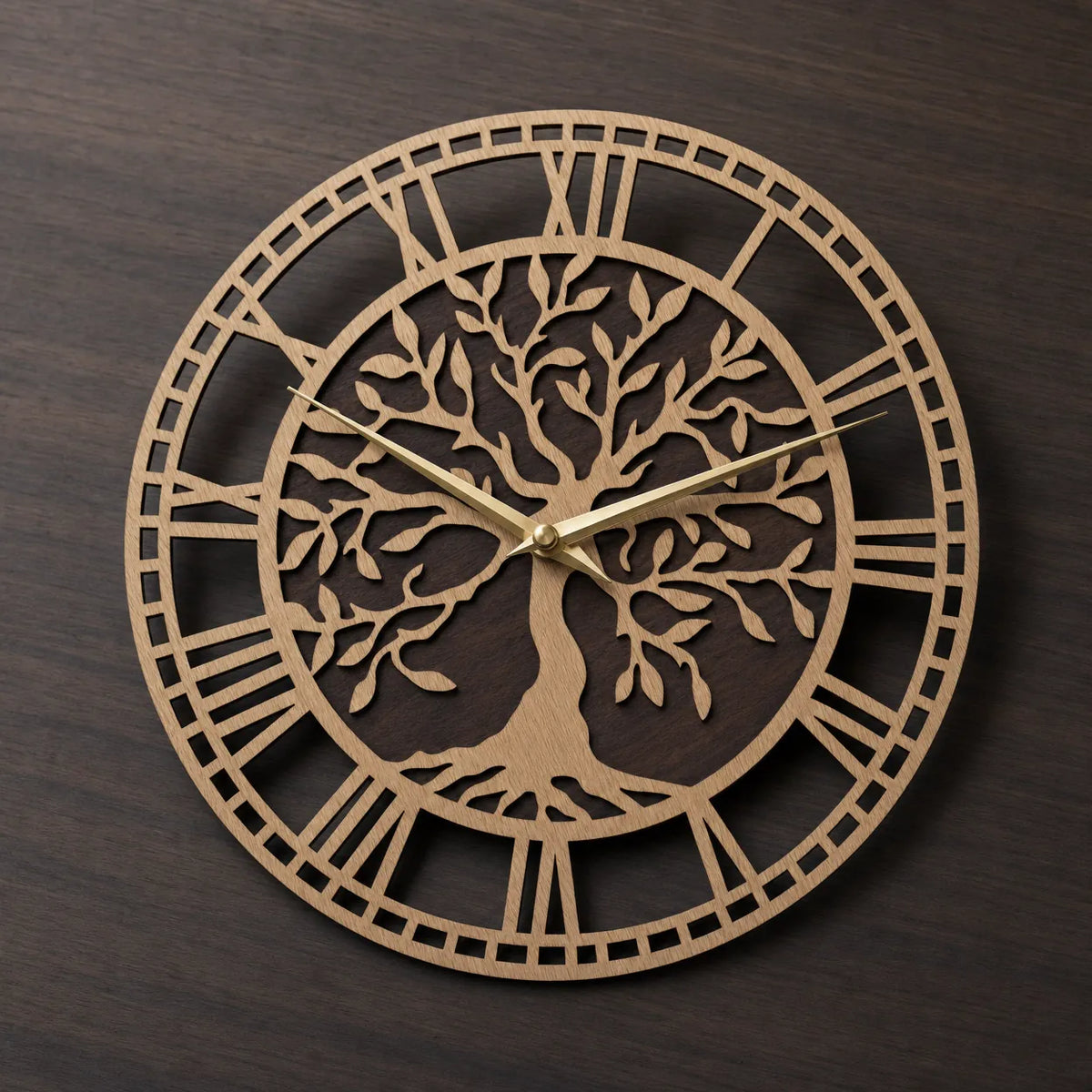 Royal Opera Tree Of Life Wall Clock Roman